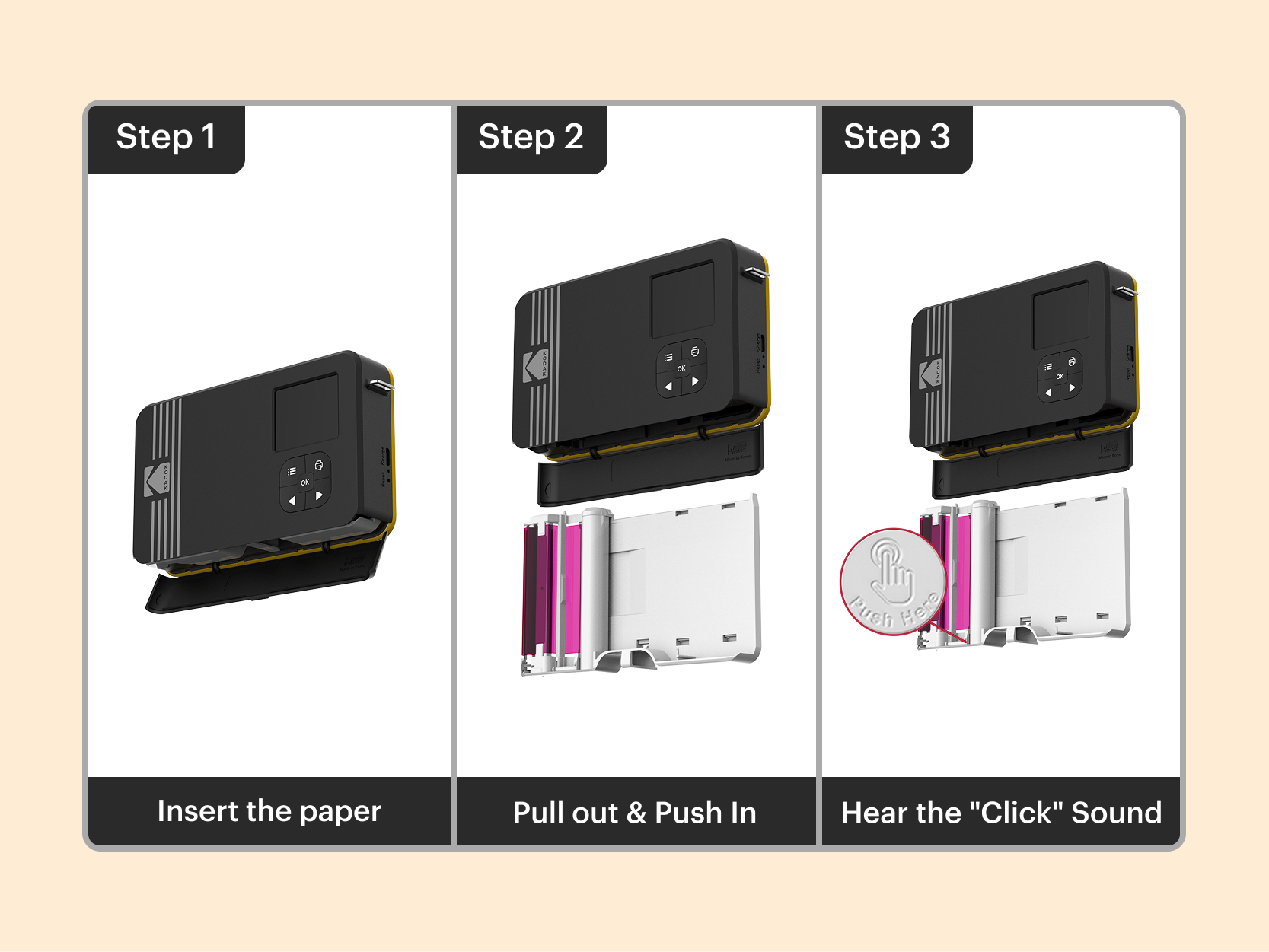 KODAK Mini Shot 2 Retro Paket