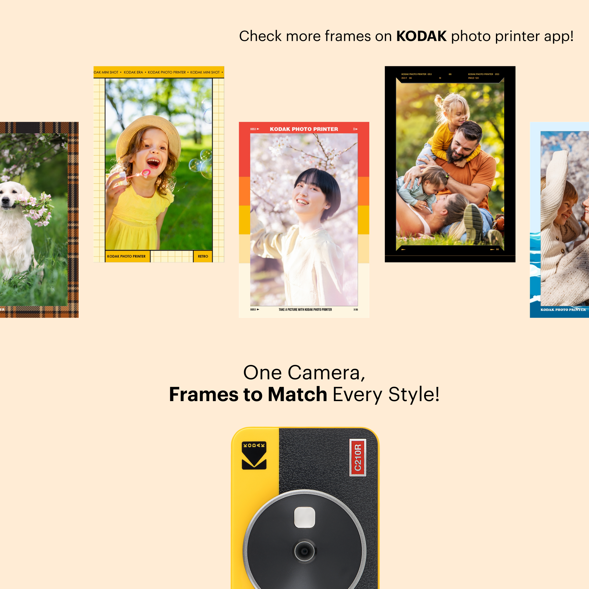 KODAK Mini Shot 2 Retro Paket