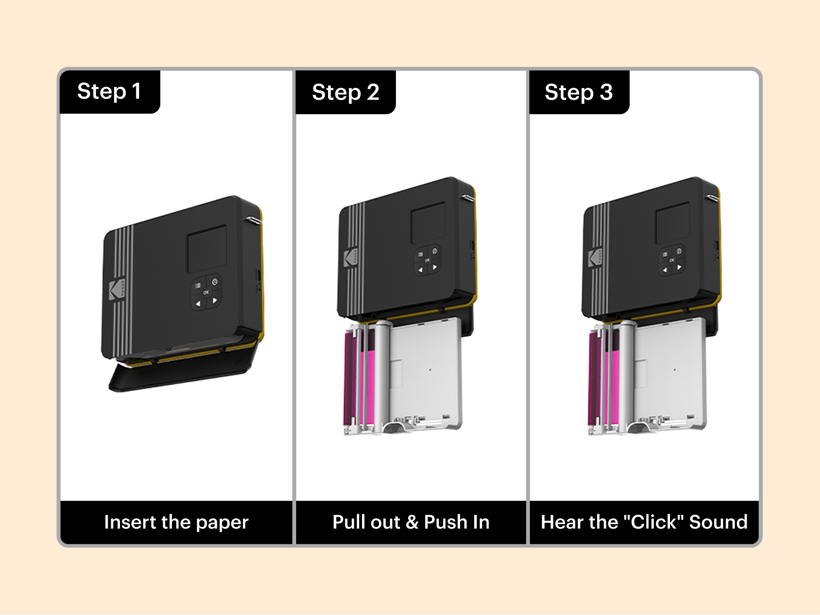 KODAK Mini Shot 3 Retro C300R Gift Bundle