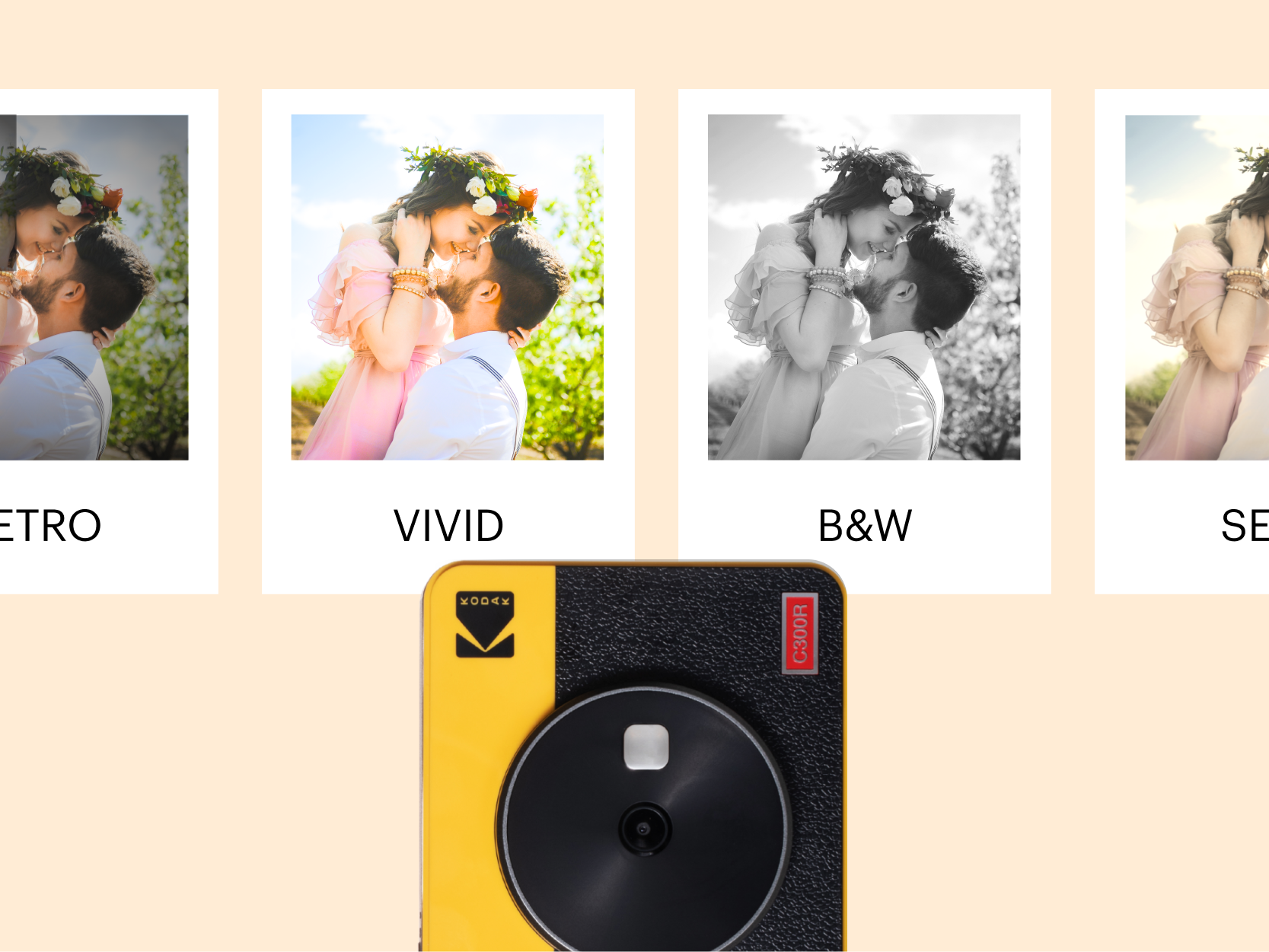 KODAK Mini Shot 3 Retro C300R Gift Bundle
