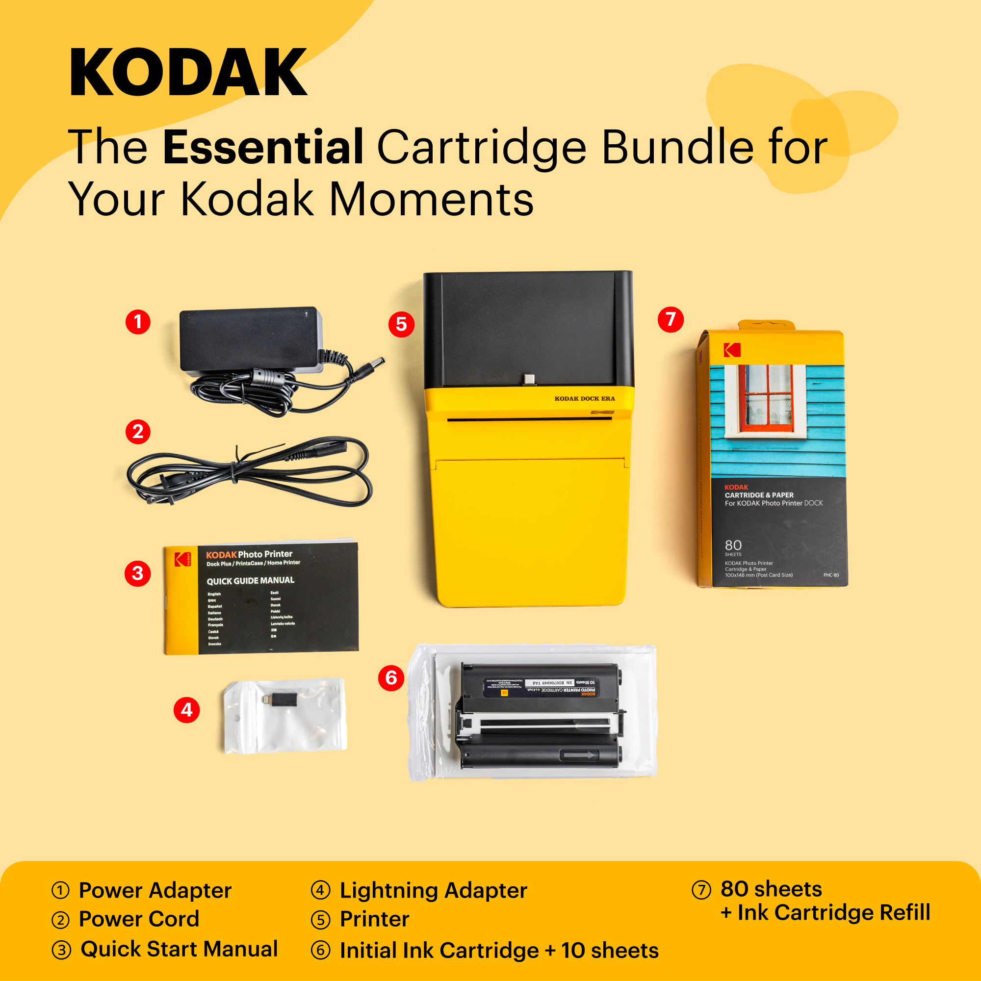 KODAK Dock Era D600 Bundle