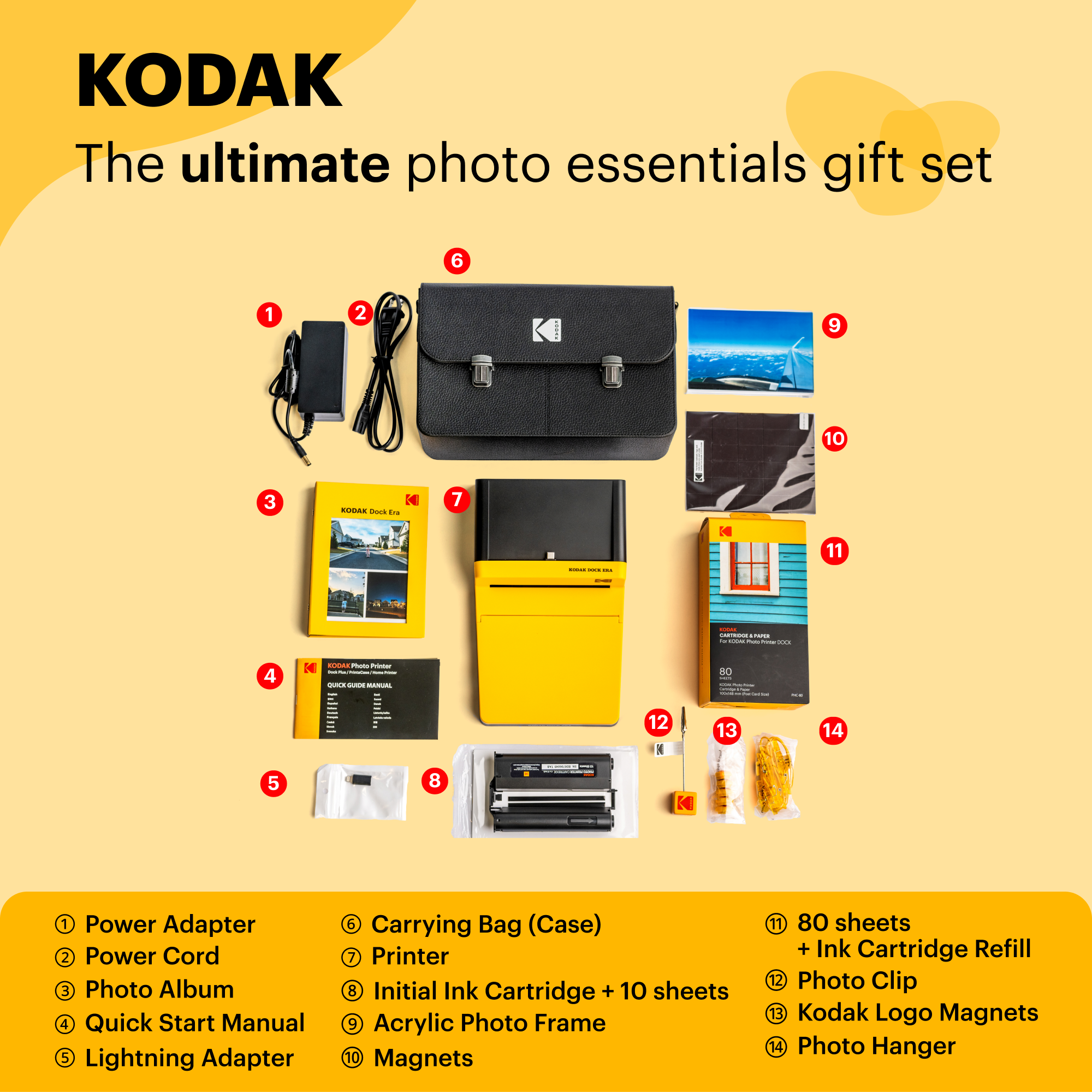 KODAK Dock Era D600 Gift Bundle