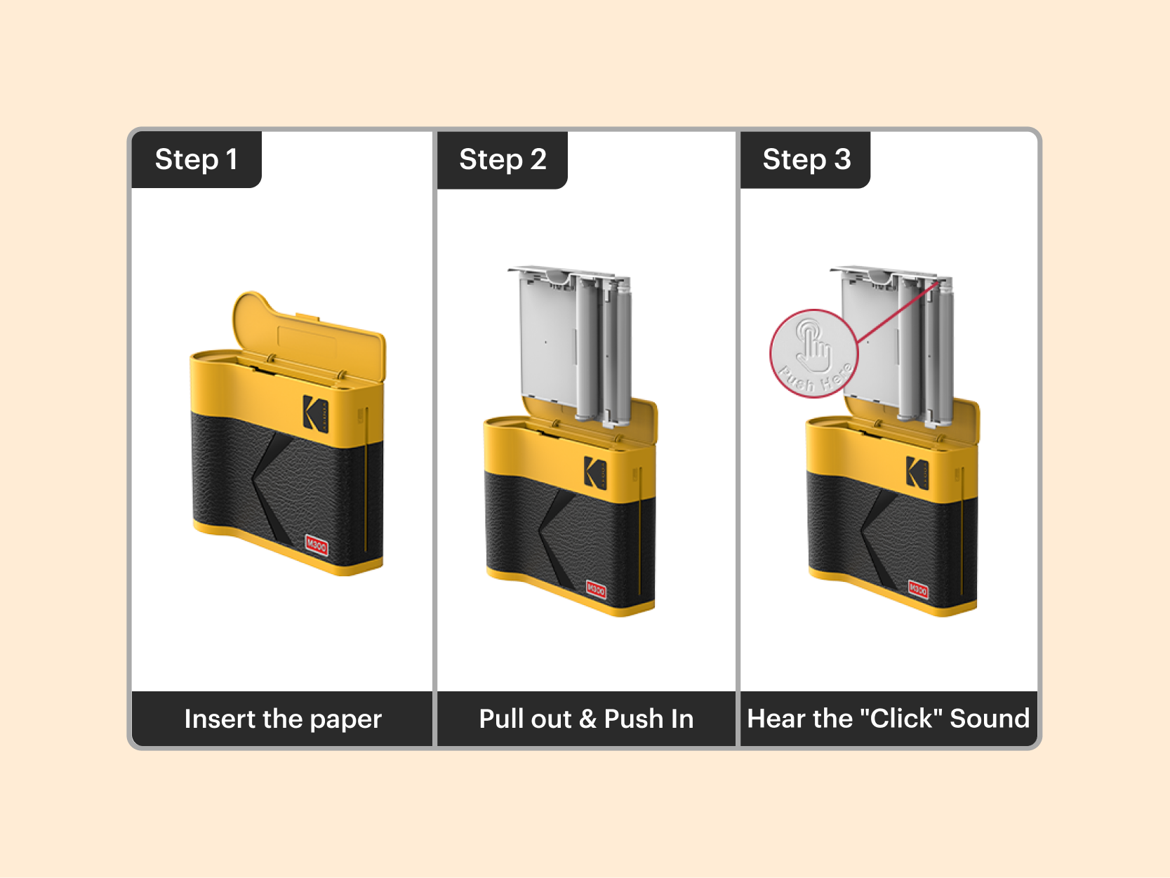 KODAK Mini 3 Era M300 Bundle