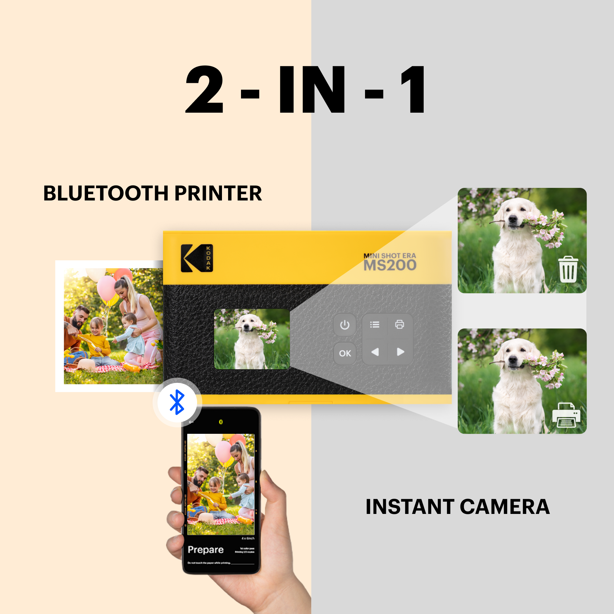 KODAK Mini Shot 2 Era MS200 Geschenkpaket
