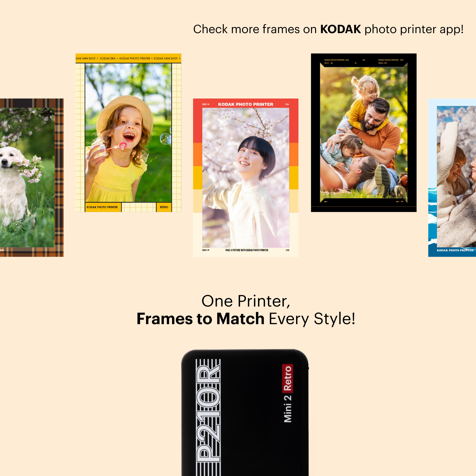 KODAK Mini 2 Retro P210R Paket