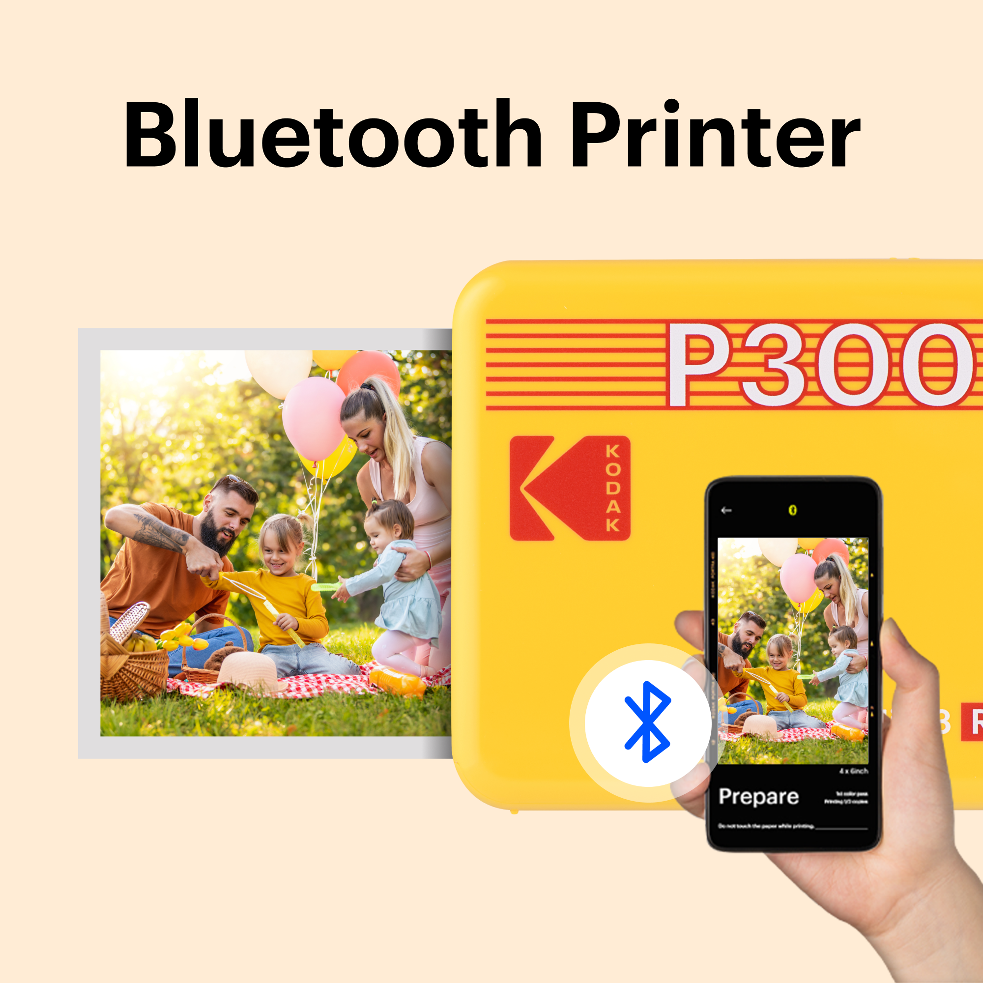 KODAK Mini 3 Retro P300R Bundle