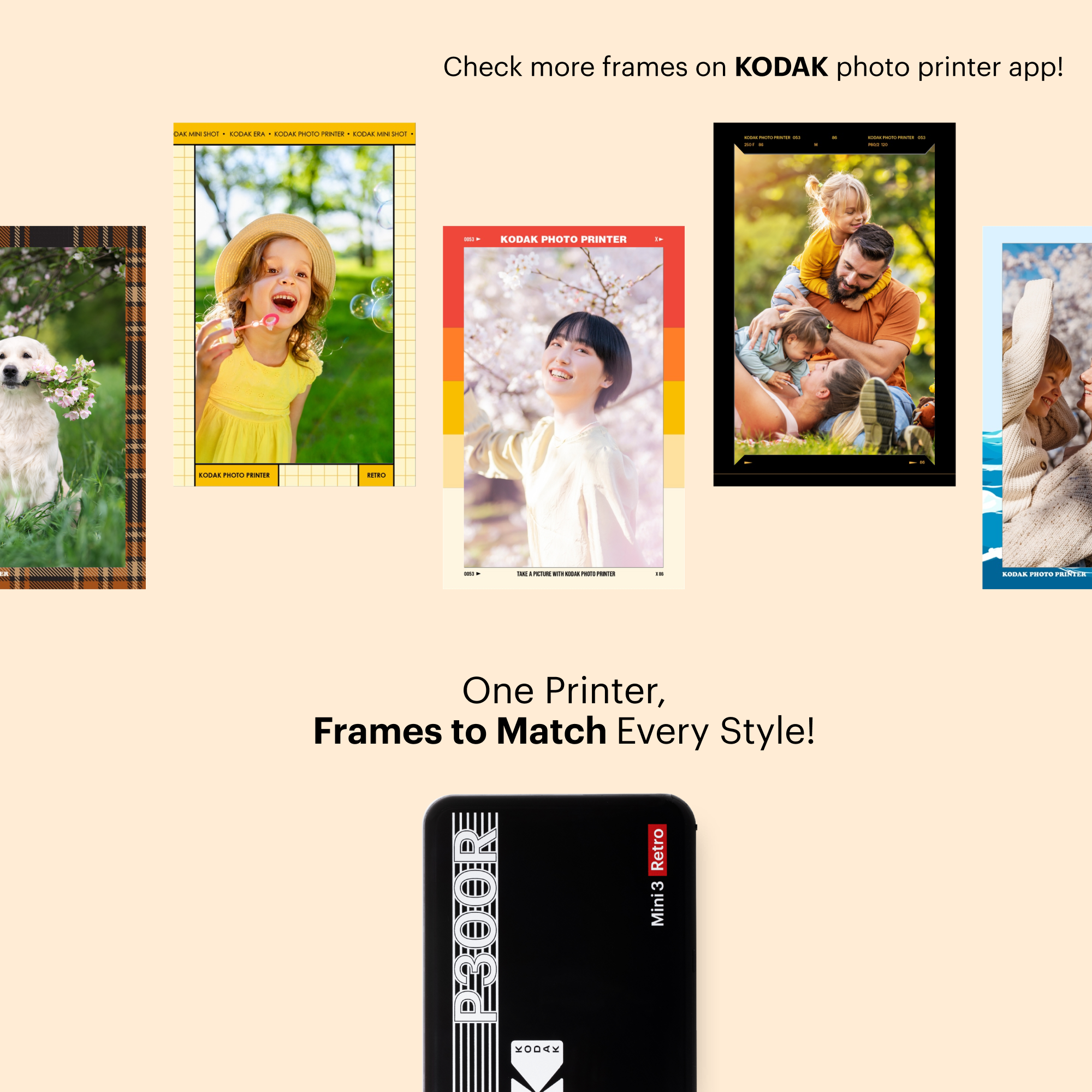 KODAK Mini 3 Retro P300R Gift Bundle