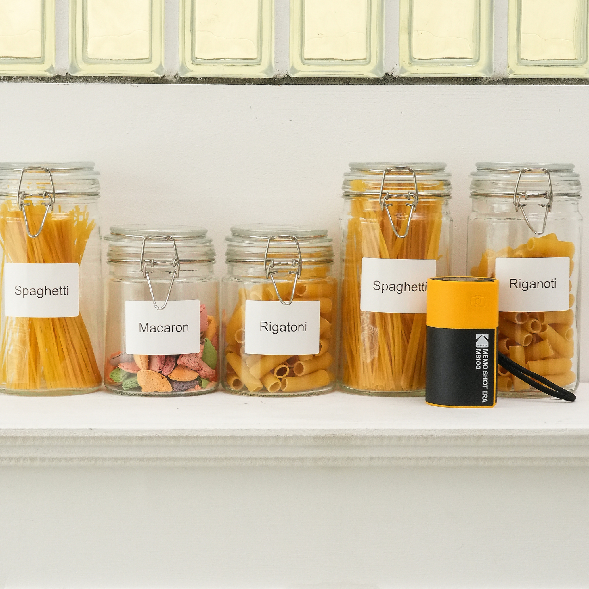 KODAK MS100-Kartusche für Memo Shot-Sofortbildkamera und Fotoetikettendrucker (9 Rollenpapier)