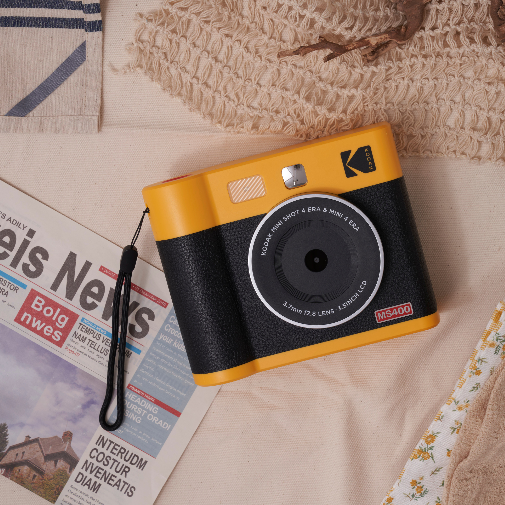 KODAK Mini Shot 4 Era MS400 Bundle
