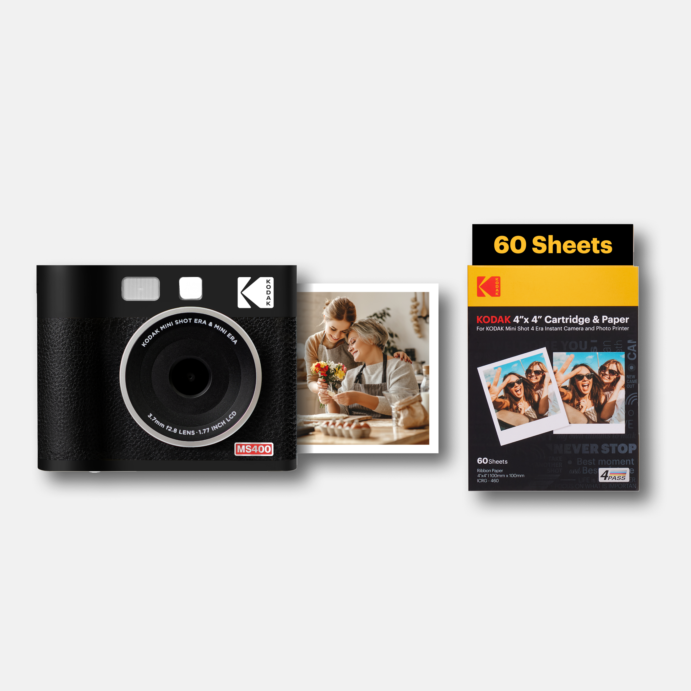 KODAK Mini Shot 4 Era MS400 Bundle