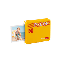 KODAK Mini 3 Retro 4PASS Portable Photo Printer (3x3 inches) + 8 Sheets