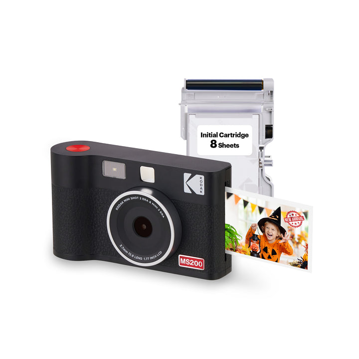 KODAK Mini Shot 2 ERA 2-in-1 Instant Camera and Photo Printer (2.1x3.4inches) (Camera + 8 Sheets)