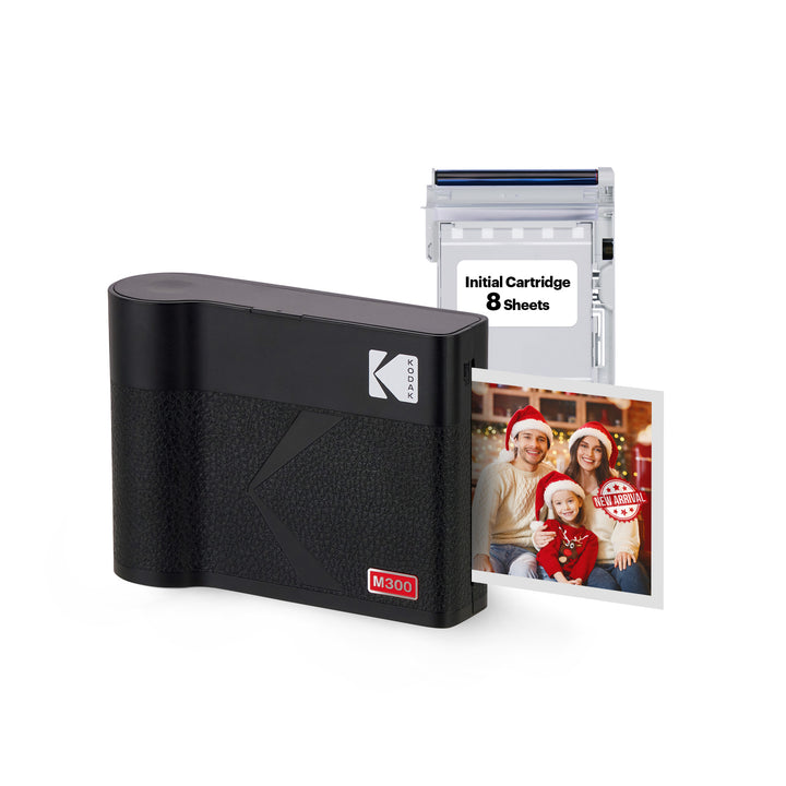 KODAK Mini 3 ERA Portable Photo Printer (3x3inches) (Printer + 8 Sheets)