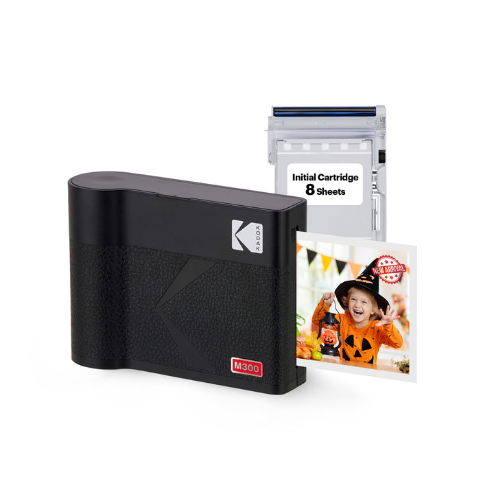 KODAK Mini 3 ERA Portable Photo Printer (3x3inches) (Printer + 8 Sheets)