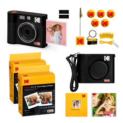 KODAK Mini Shot 3 ERA Gift Bundle (3x3inches) (Camera + 68 Sheets + Accessories)