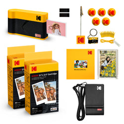 KODAK Mini 2 ERA Portable Photo Printer Gift Bundle (2.1x3.4) (Printer + 68 Sheets + Accessories)