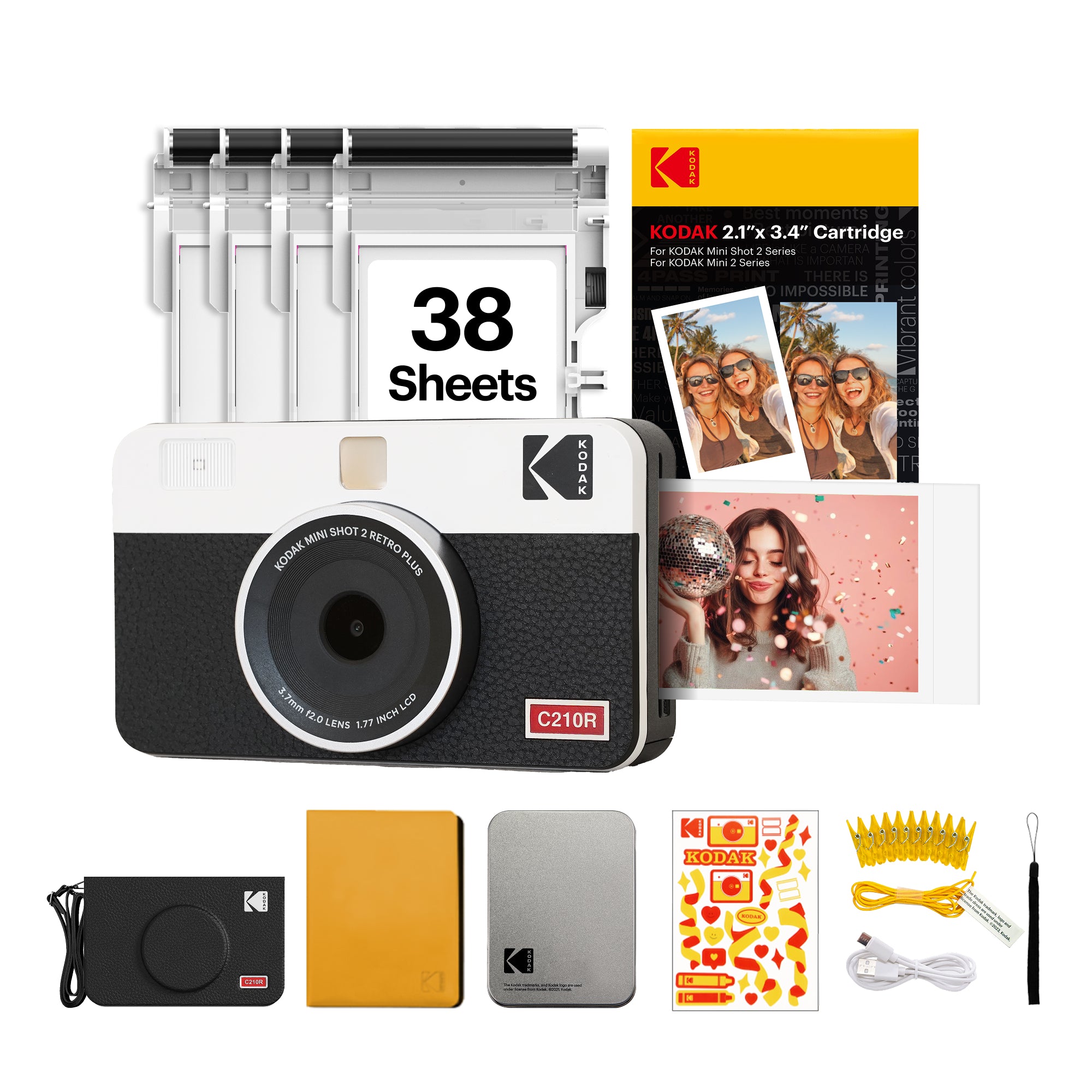 KODAK Mini Shot 2 Retro C210R Geschenkpaket