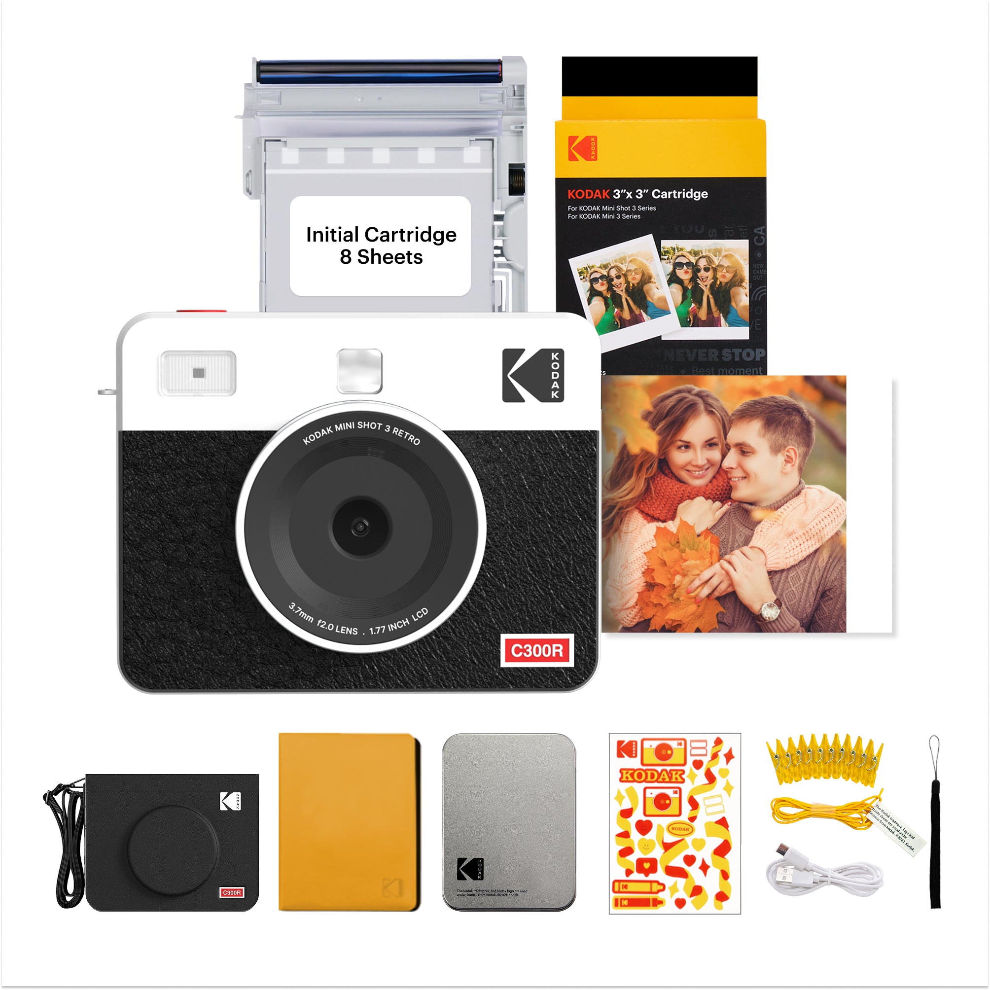 KODAK Mini Shot 3 Retro C300R Geschenkpaket