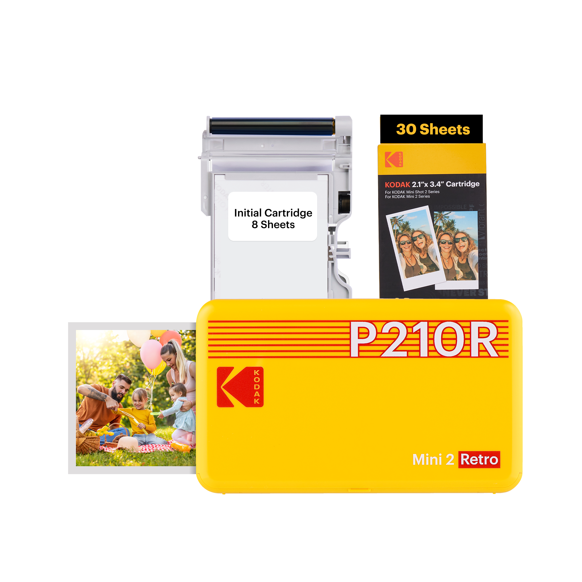 KODAK Mini 2 Retro P210R 30 sheet Bundle
