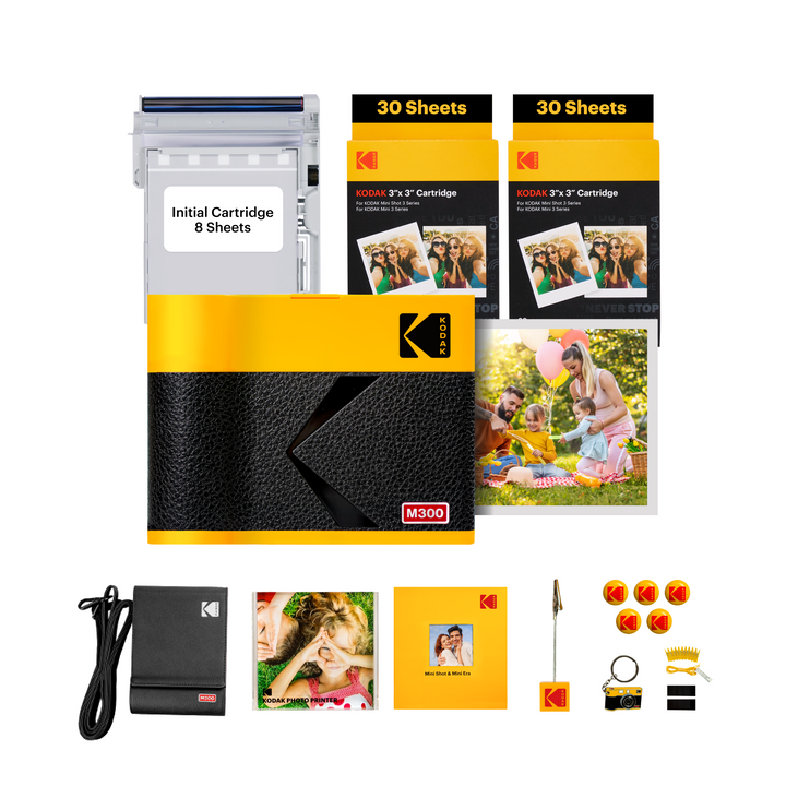 KODAK Mini3 ERA Portable Photo Printer Gift Bundle