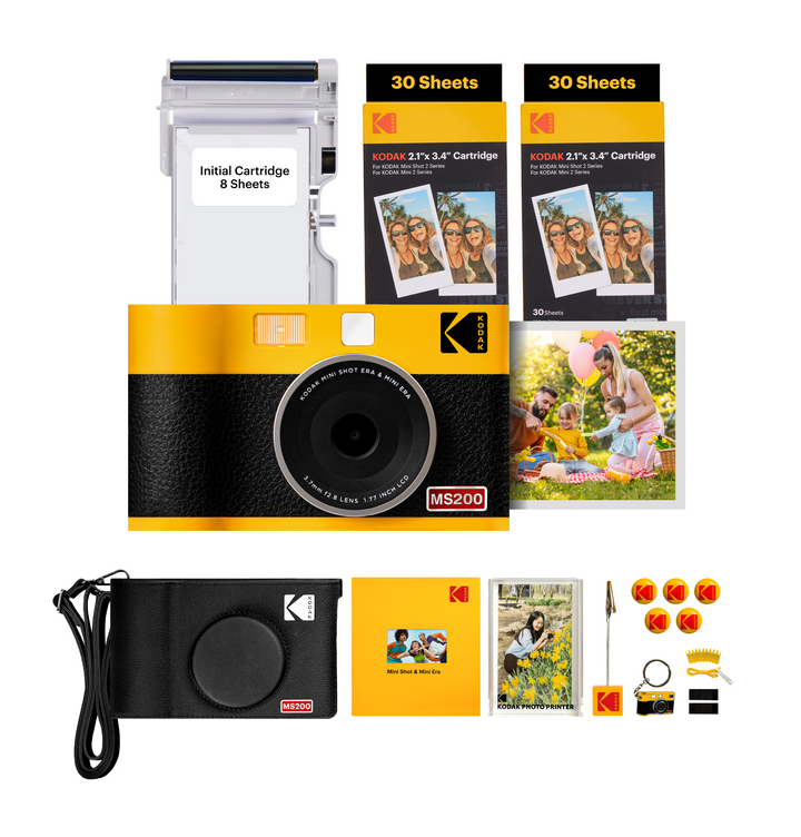 KODAK MiniShot2 ERA 2-in-1 Instant Camera Gift Bundle