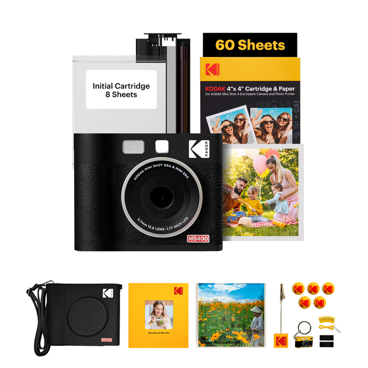 KODAK MiniShot4 ERA 2-in-1 Instant Camera Gift Bundle