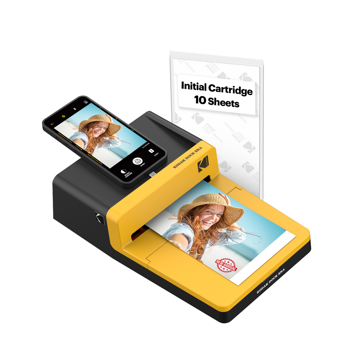 KODAK Dock Era Photo Printer 4x6 inches (printer + 10 sheets) – Kodak ...