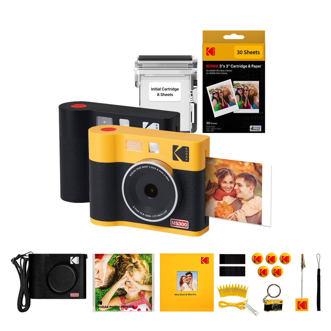 KODAK Mini Shot 3 Era MS300 Gift Bundle