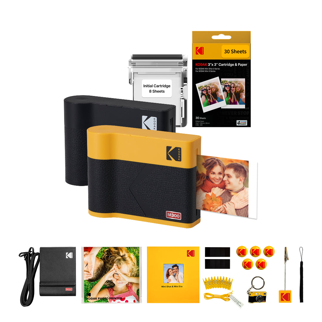Kodak Instant Print 3x3 Cartridge | 60 Pack of 4 PASS 3 Inch