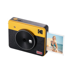 KODAK Mini Shot 3 Retro 4PASS 2-in-1-Sofortbildkamera und Fotodrucker (3 x 3 Zoll) + 8 Blatt 